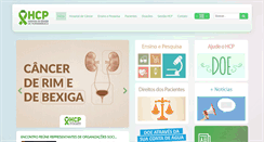 Desktop Screenshot of hcp.org.br